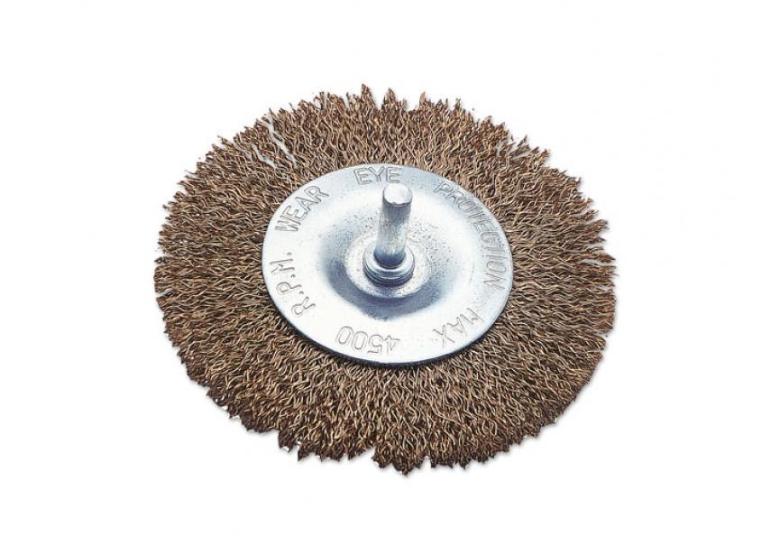 Draadborstel, plat type 4 100mm 