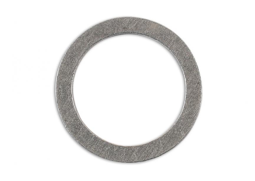 Carterstop ringen aluminium 12x15x1.5mm 10stuks