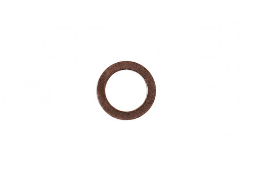 Carterstop ringen koper 14x20x1.5mm 10stuks