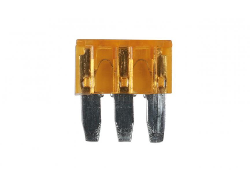 Micro 3 steekzekeringen 5 amp 25st