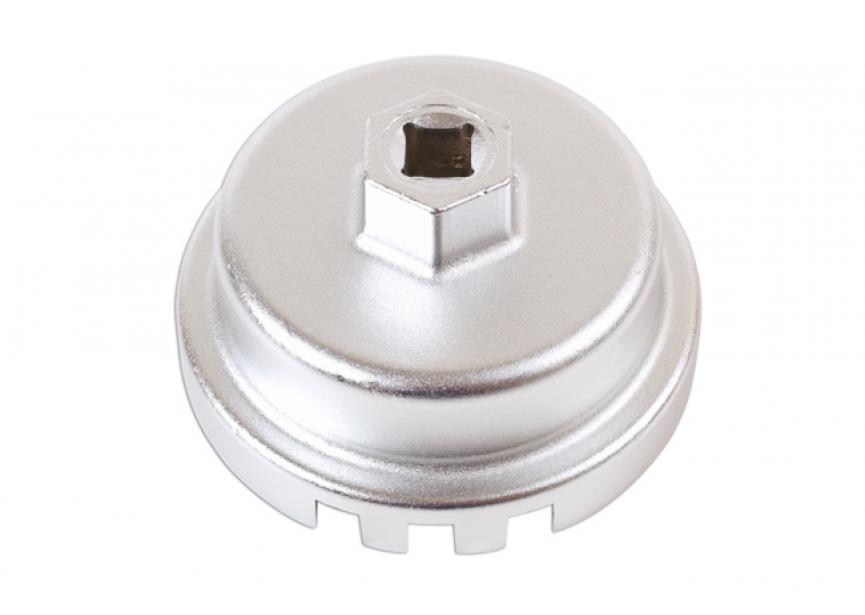 Oliefiltersleutel 3/8D - 64,5mm 14 groev 