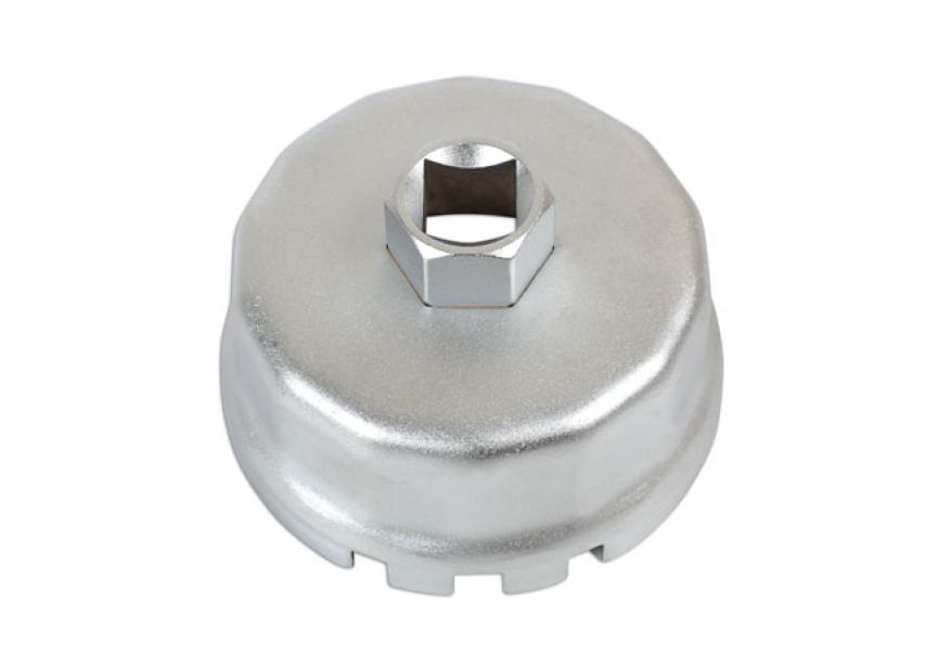 Oliefiltersleutel 1/2D - 64,5 mm met 14 groeven