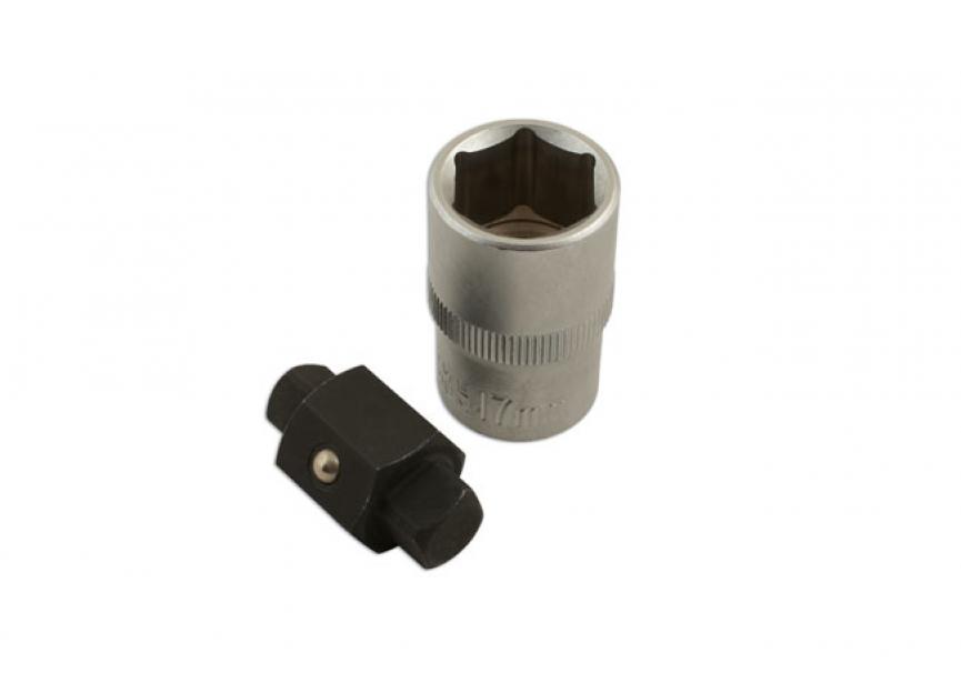 Afvoerplugsleutel 8 x 10 mm vierkant 