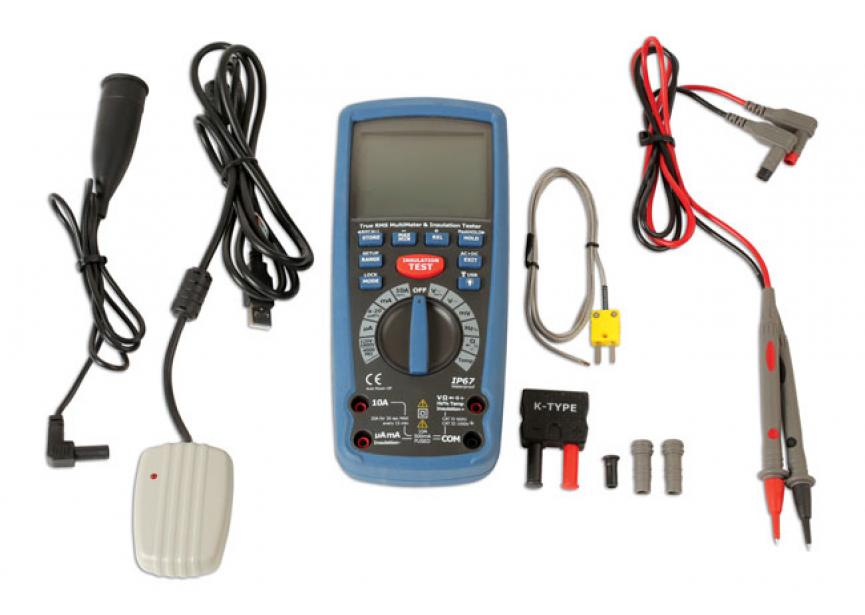 Isolatieweerstandsmultimeter CAT III 