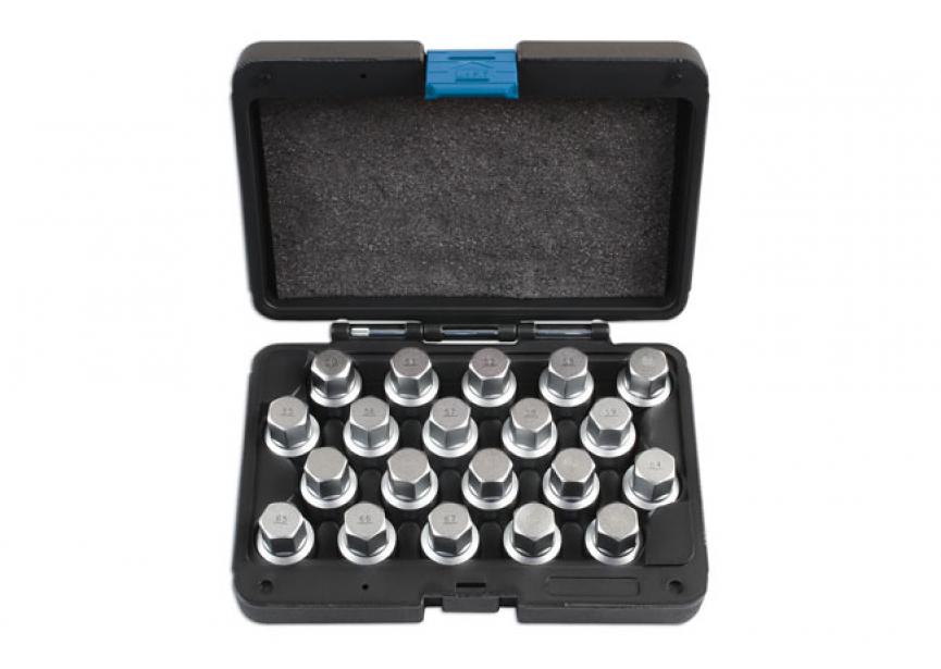 Set 20 stuks wielmoersleutels met vergrendeling - voor VAG, Porsche
