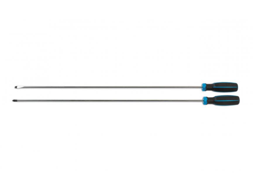 Extra lange schroevendraaierset 660 mm 2-delig
