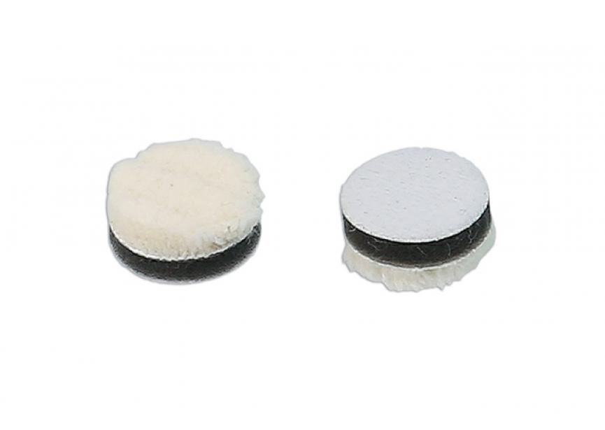 Wollen Polijstpad Set 2-delig 