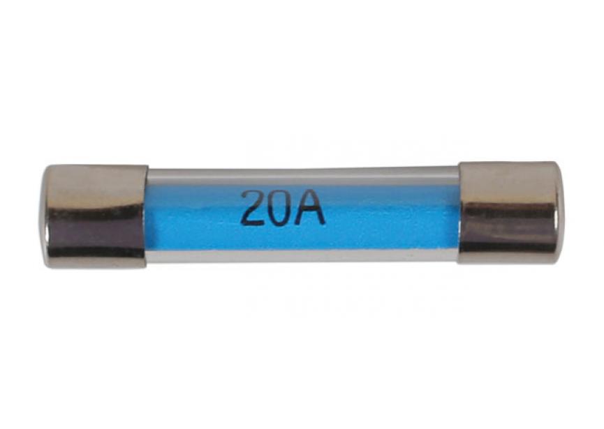 Glaszekering auto connect 20 Amp 