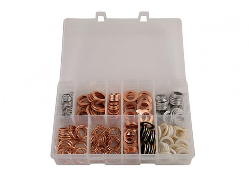 Diverse carterplugringen doos 250 stuks