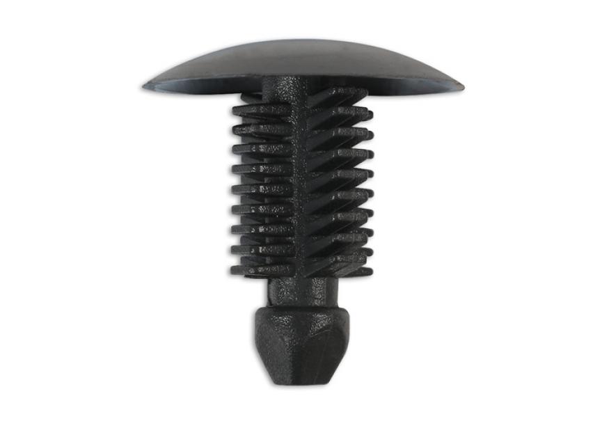 Trim clips donkergrijs universeel 