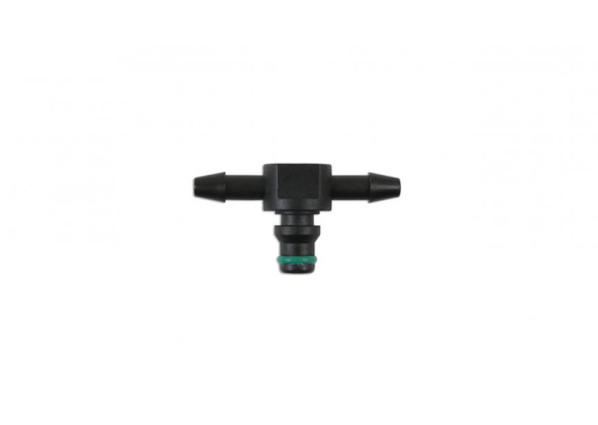 Leidingconnector T-hoek 4mm x 6mm 