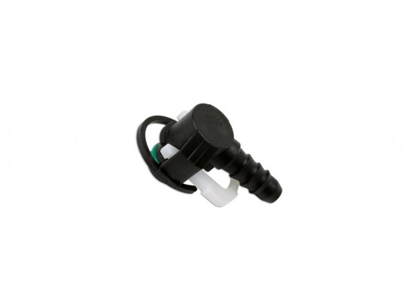 Leidingconnector quick release hoek 90° 