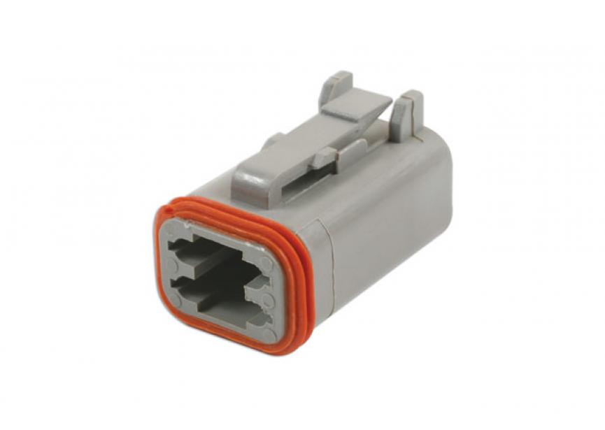 Connectorset 4 pin plug 
