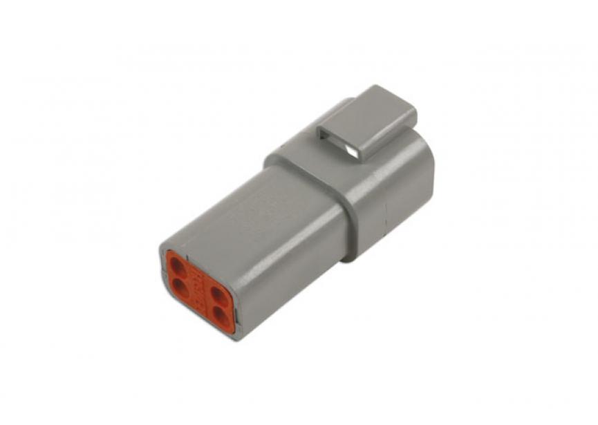 Deutsch 4 Pin Receptacle connector 6stuks