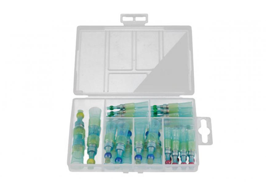 Assortiment gesloten eindhulzen /36st type solderen