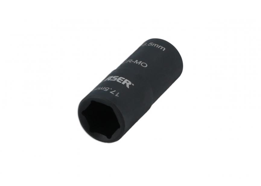 Dubbele beschadigde wielmoersleutel 16,5 x 17,5 mm