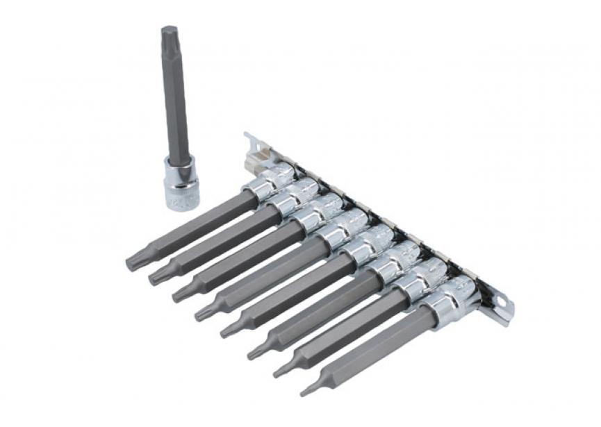 Lange serie Torx Plus® doppenset 3/8D 9-delig