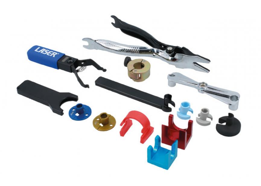 Brandstofleidingontkoppels set 