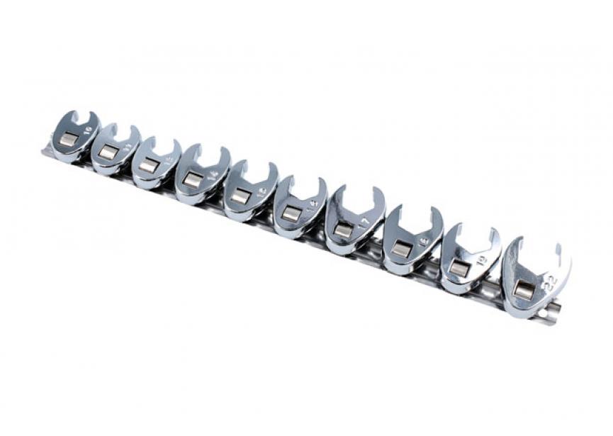 Crows Foot sleutelset 3/8D 10-delig 