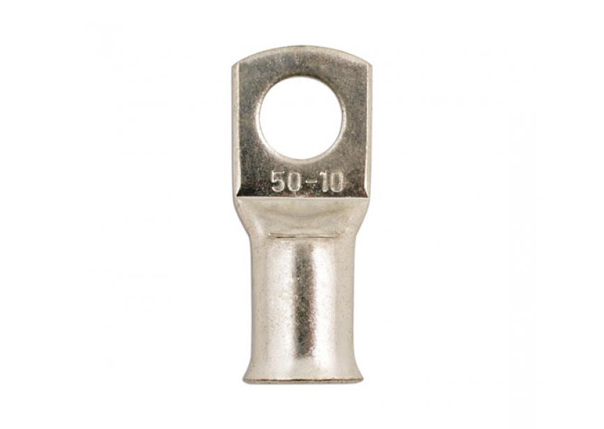 Koperen buisklemmen 50 mm² x 10,0 mm 10 stuks