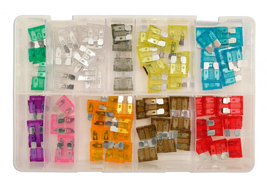 Assortiment standaard steekzekeringen 80 stuks