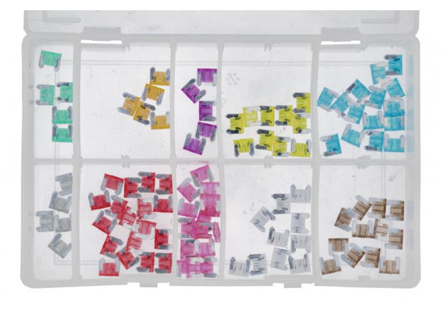 Assortimentdoos mini bladzekeringen 