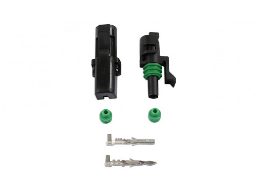 Delphi Connector set 1 pin - 6stuks 