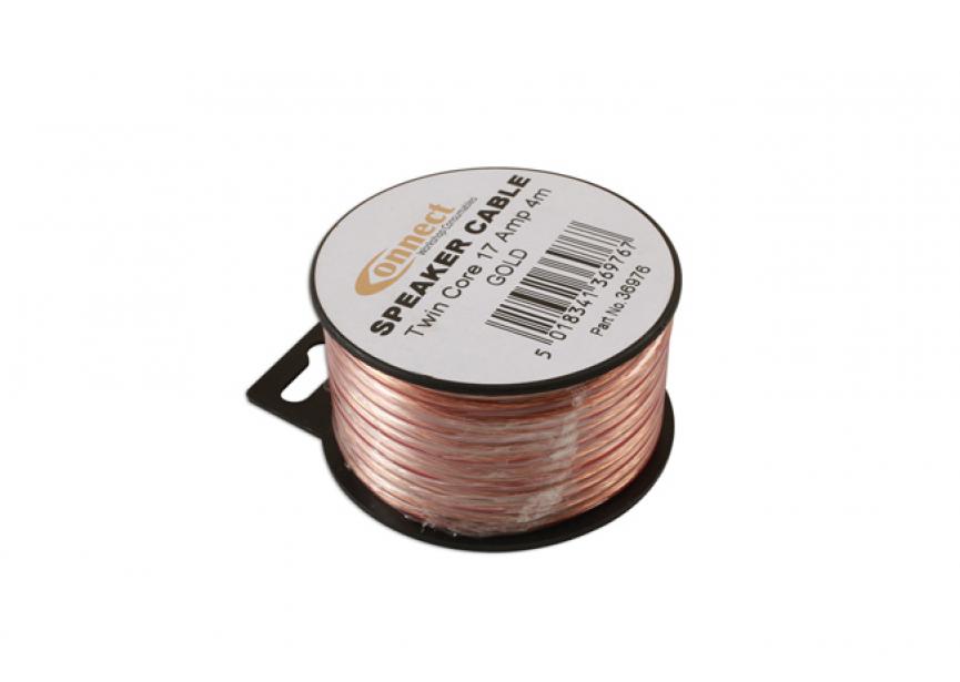 Luidsprekerkabel 17Amp GOLD - 4m 