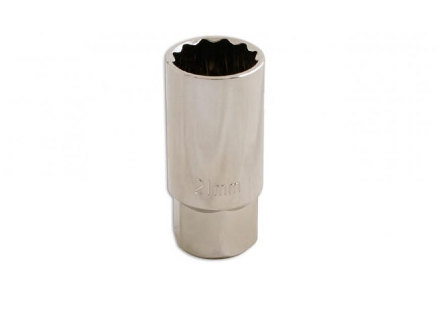 Bougiesleutel 1/2D 21mm 