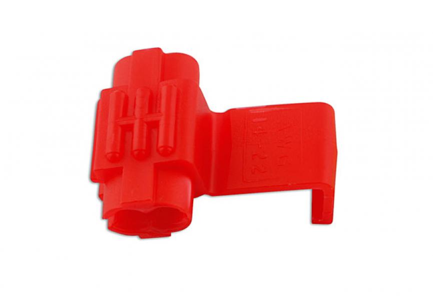 Kabelverbinder rood 0.8 : 2.0mm 100st