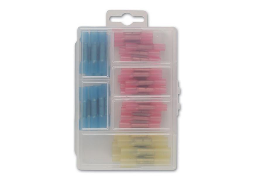 Diverse mini-box krimpkousverbinders 36 stuks