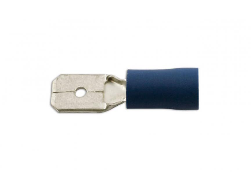 Kabelschoen blauw M Blade 6.3 10stuks
