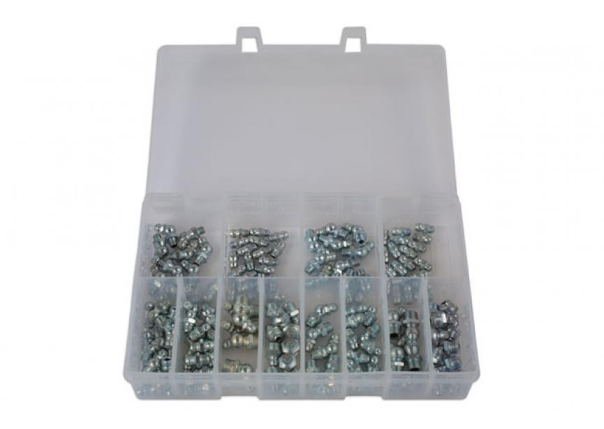 Diverse metrisch/duimsesmeernippels 130 stuks