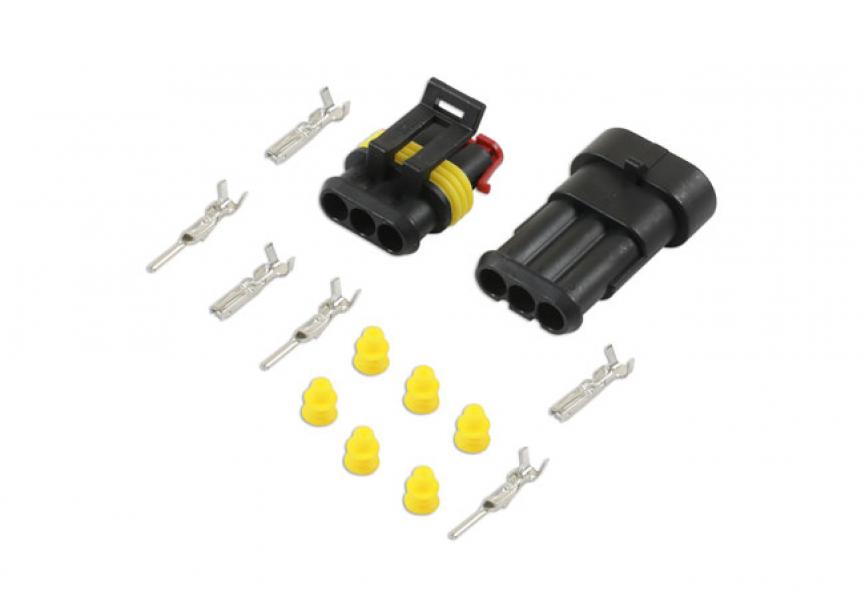 Automotive elektrische Supaseal connectorkit 3-pins 14-delig
