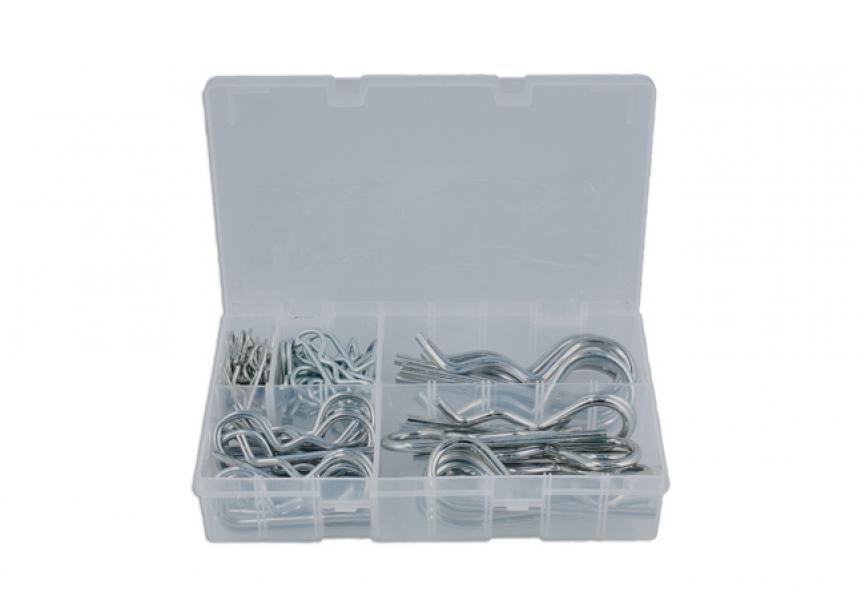 Diverse R-clips 75 stuks 