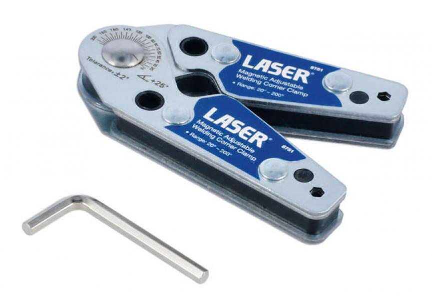 Magnetische verstelbare lashoekklem 